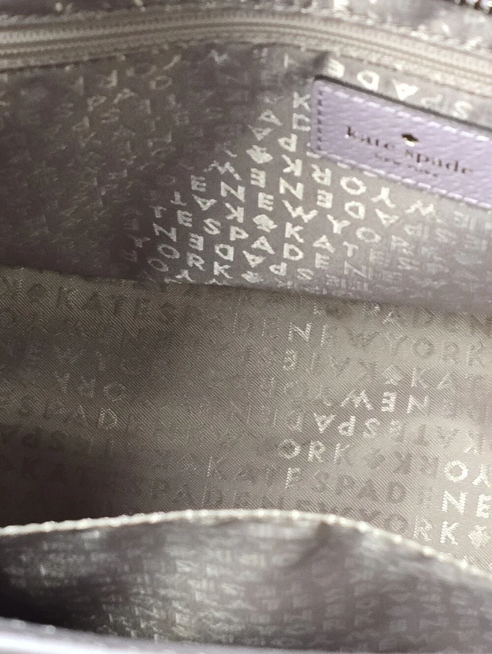kate spade Light Lavender Leather Satchel